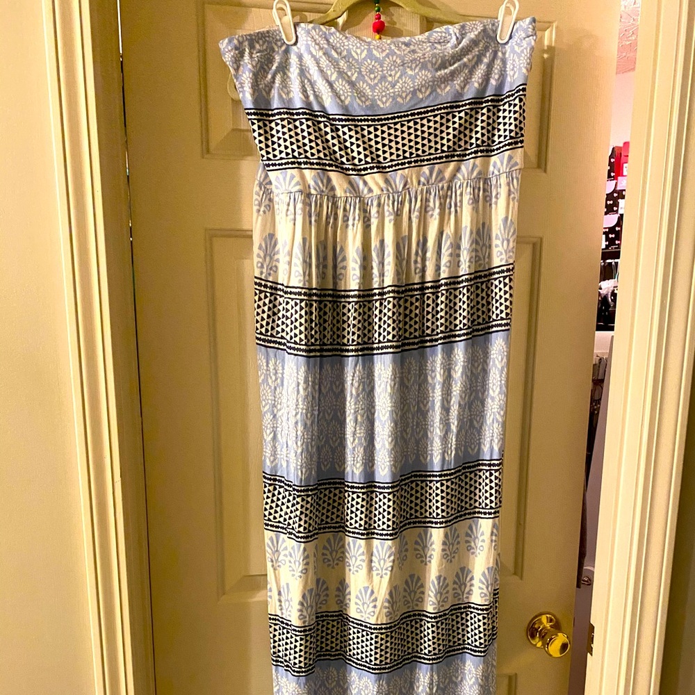 Loft Beach maxi dress Sz XL